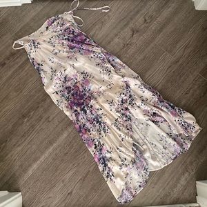 Lulu’s Floral Maxi Wrap Skirt